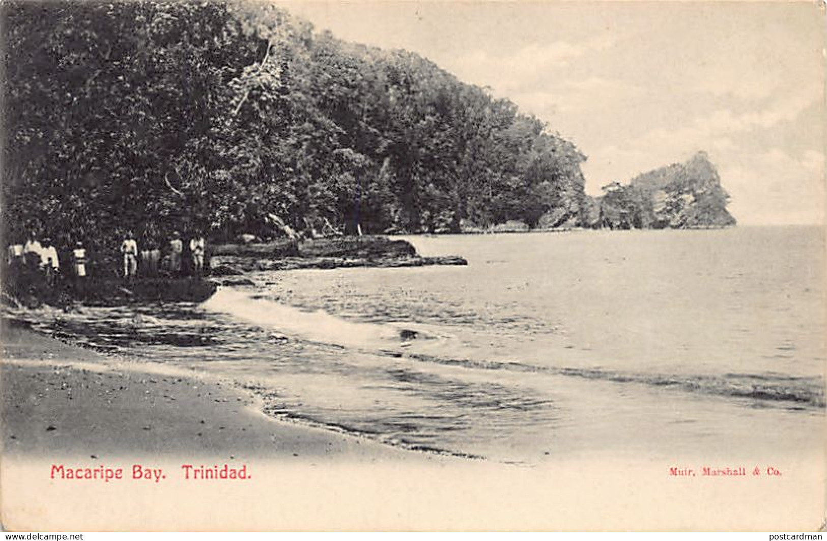 Trinidad - Macaripe Bay - Publ. Muir, Marshall & Co.