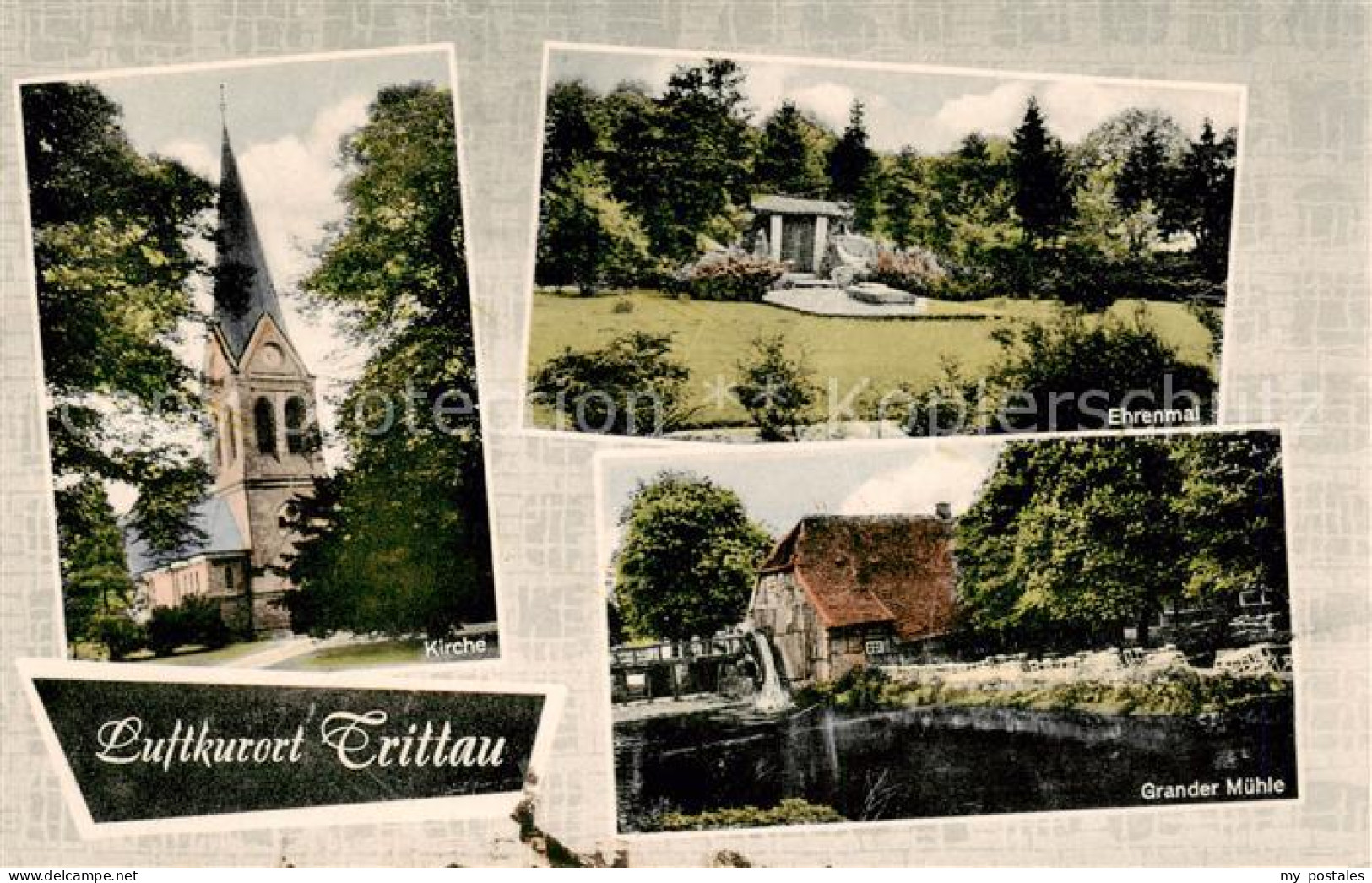 Trittau Kirche Ehrenmal Grander Muehle