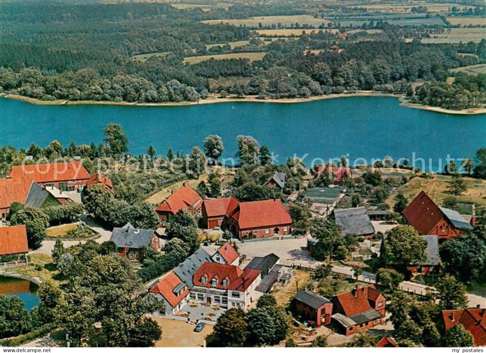 Trittau Niemeiers Gaststaette Fliegeraufnahme