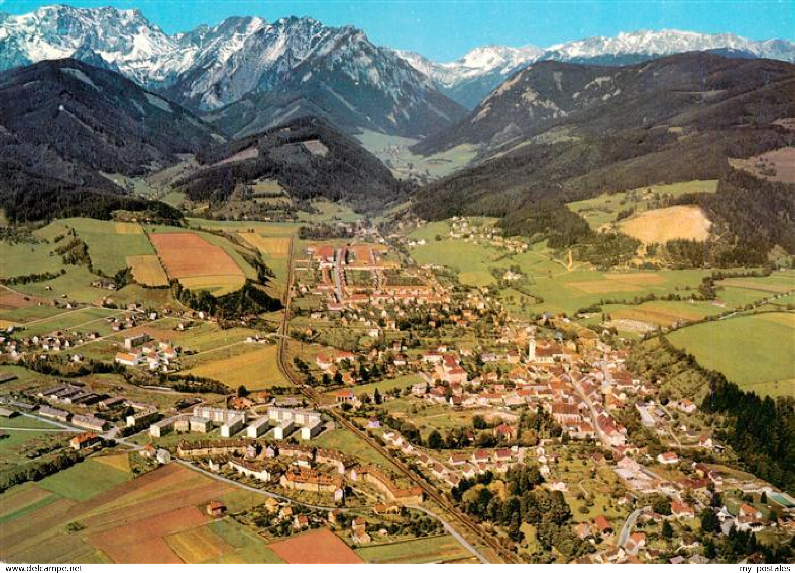 Trofaiach Steiermark AT Fliegeraufnahme