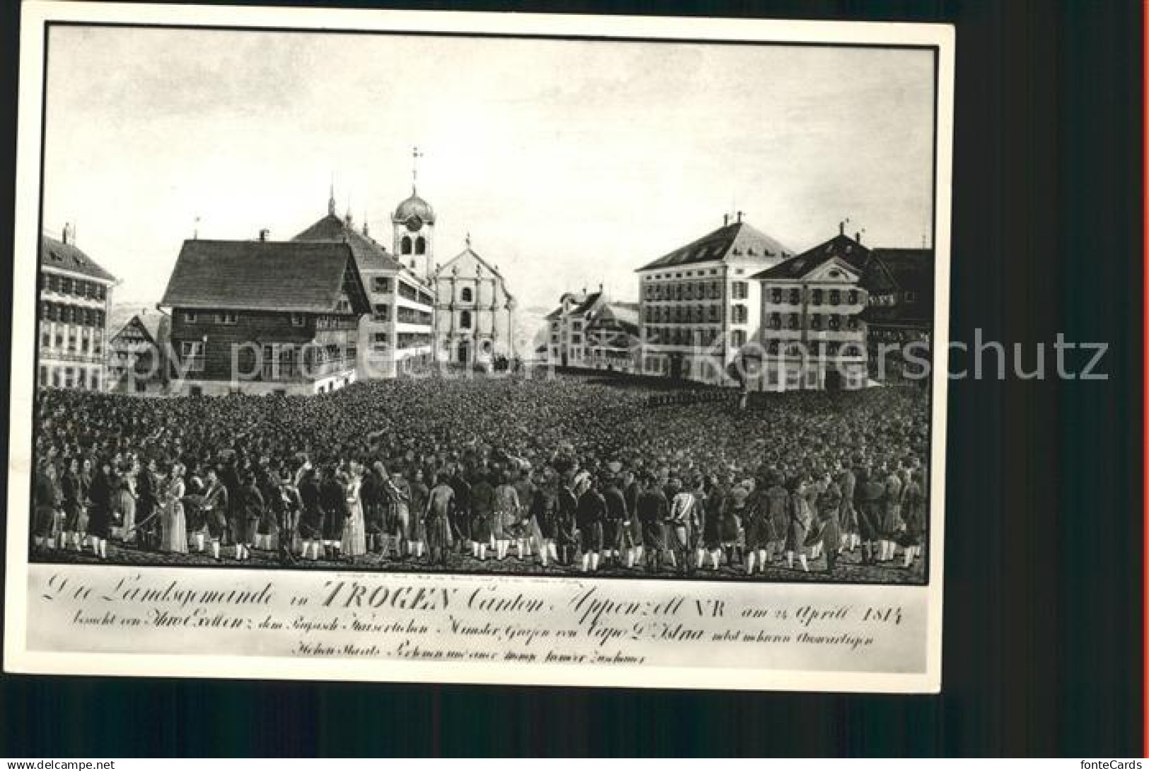 Trogen AR Landsgemeinde von Appenzell
