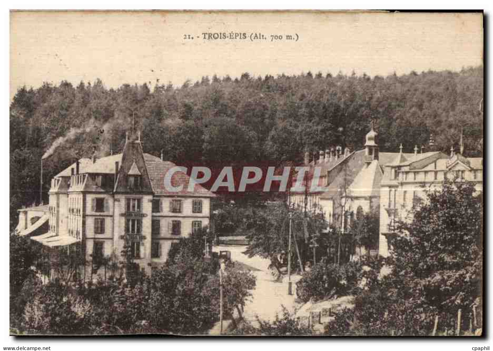 Trois Epis - Vue Generale - CPA