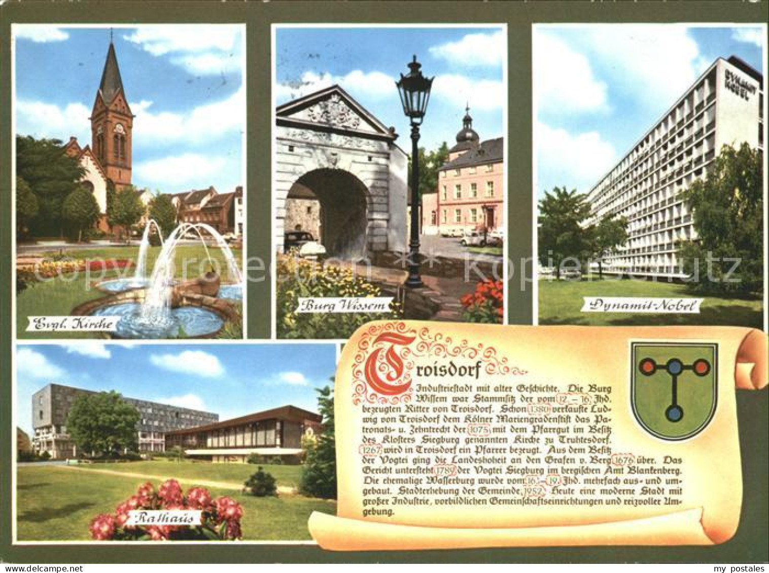 Troisdorf Dynamit Nobel Burg Wassem