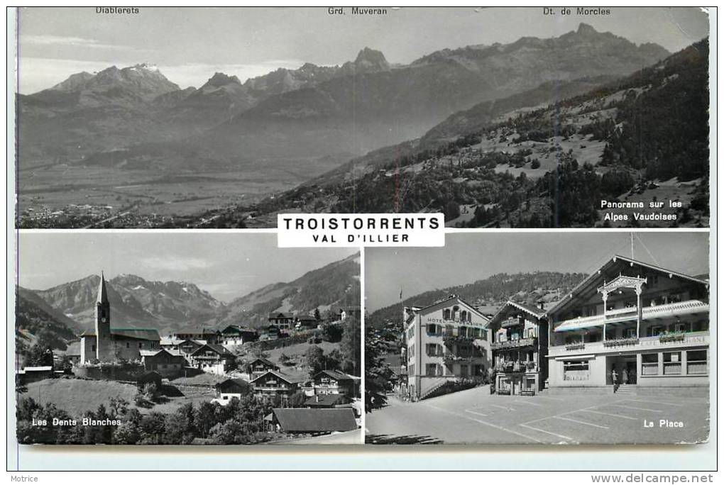 TROISTORRENTS  val dillier  - Carte Multivues.