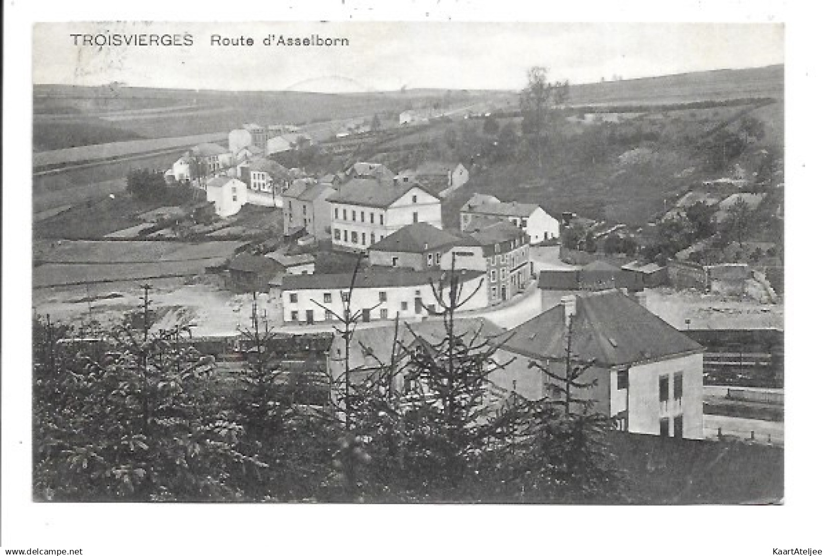 Troisvierges - Route d'Asselborn.