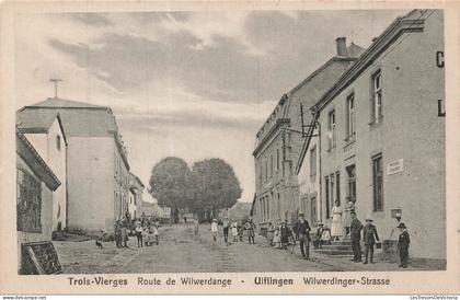 LUXEMBOURG - Ulflingen - Trois Vierges - Wilwerdinger Strasse - animé - CPA