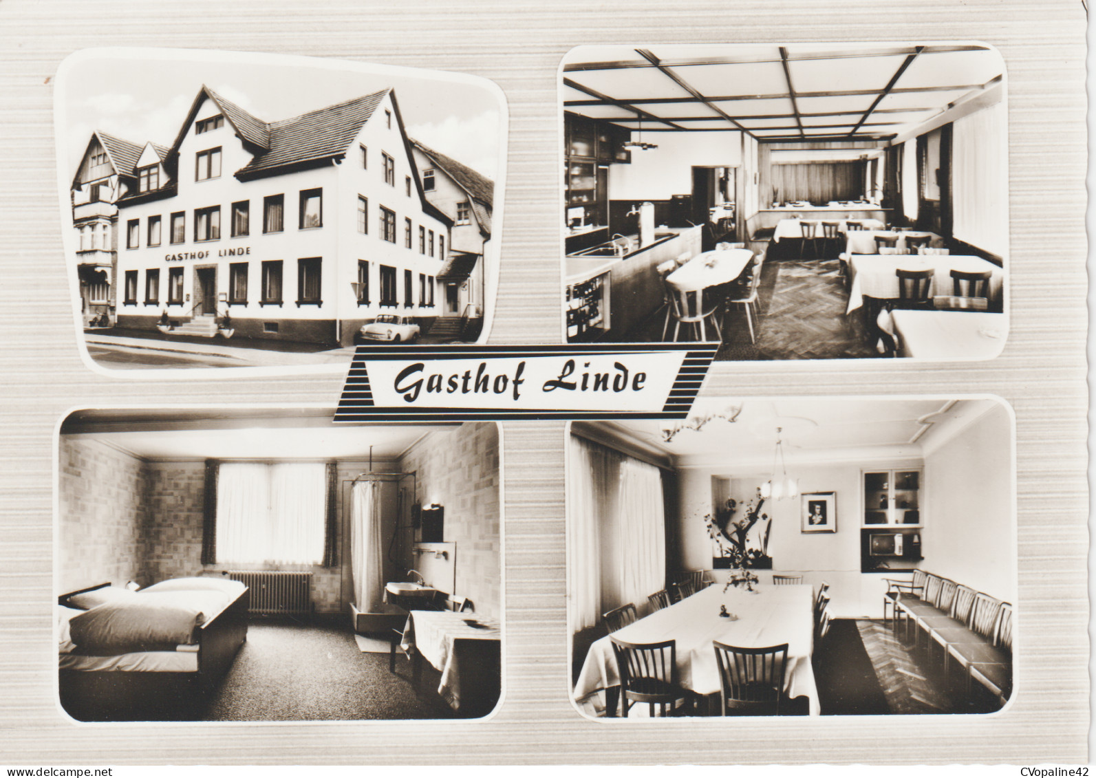TROSSINGEN (Bade-Wurtenberg) Gasthof LINDE - Rolf Messner  CPSM  GF