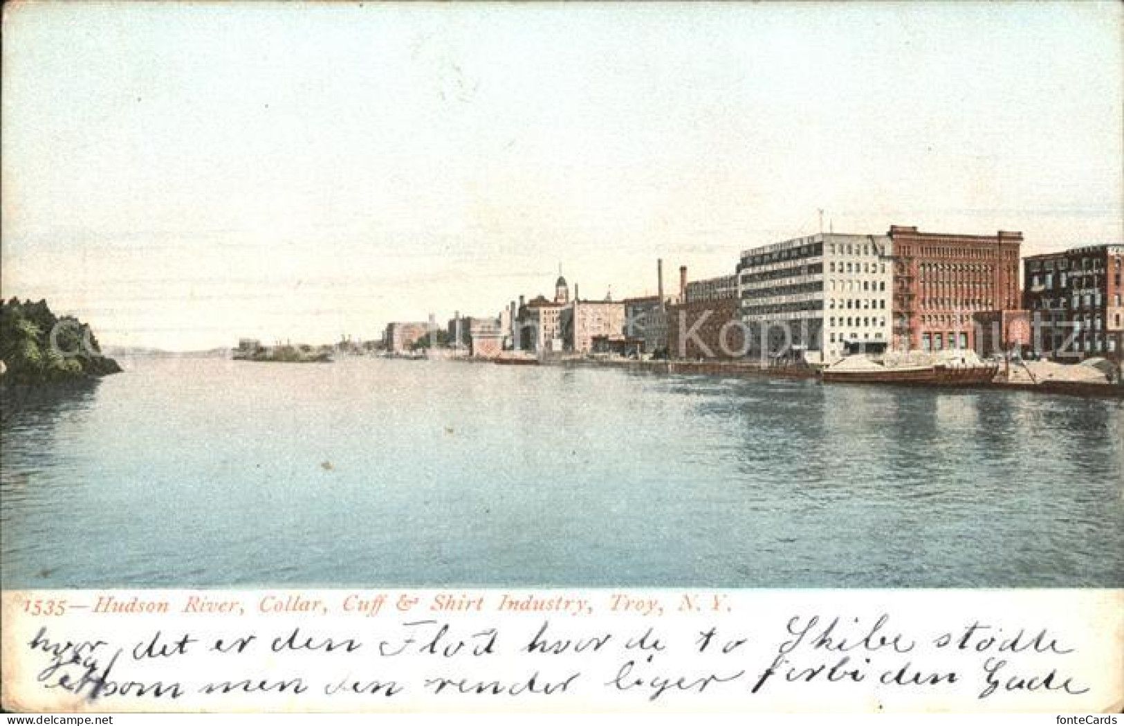 Troy New York Hudson River Collar