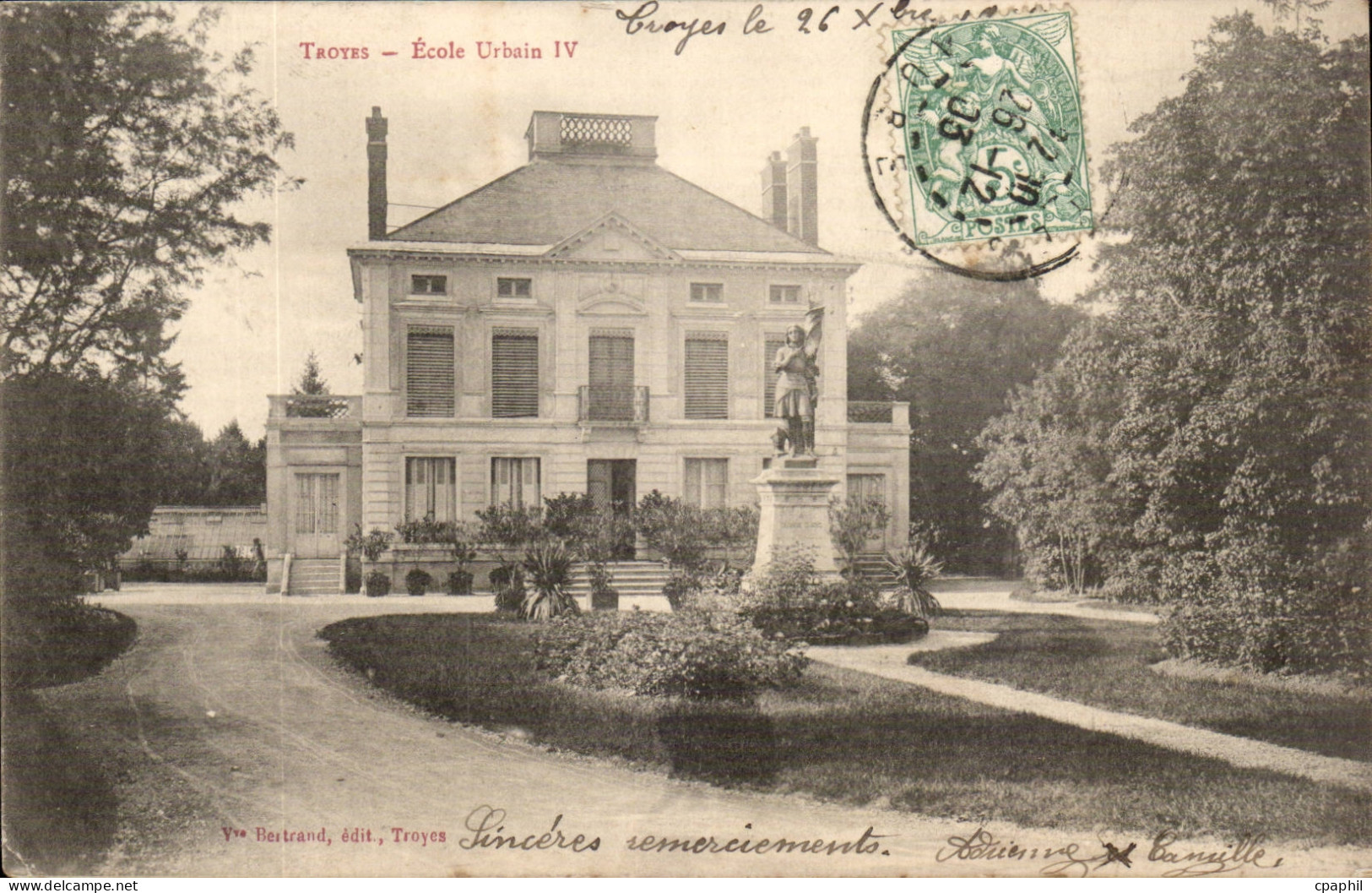 Troyes CPA Ecole Urbain IV