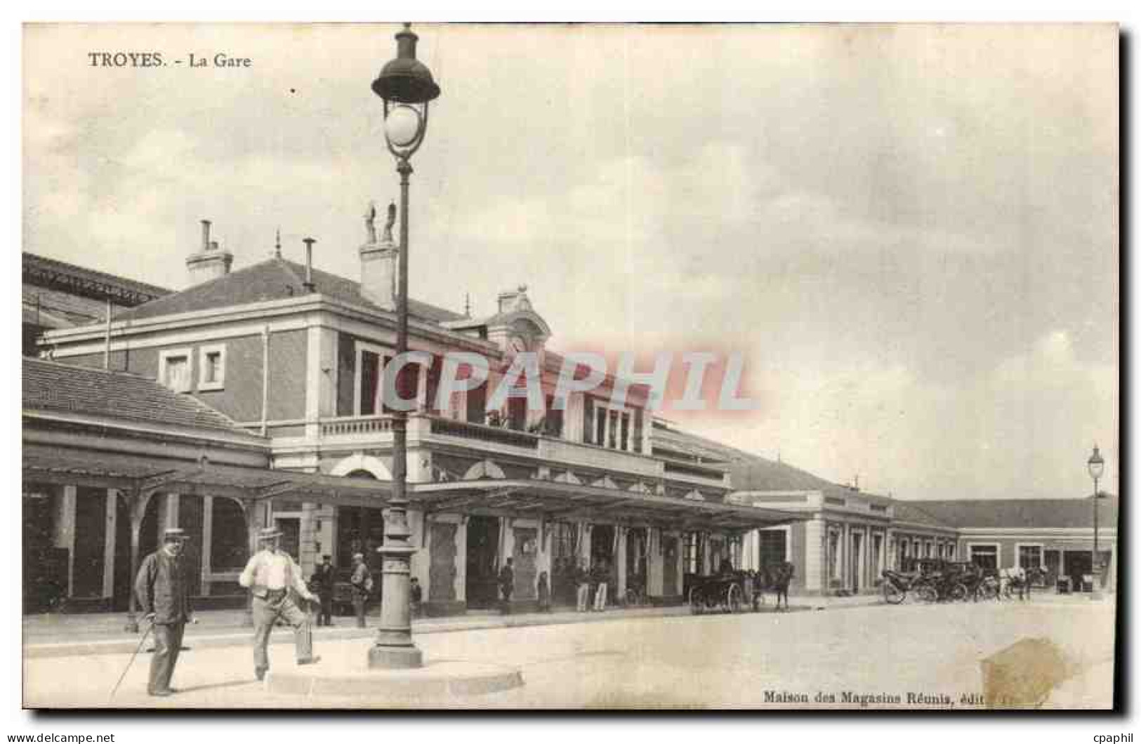 TRoyes CPA la gare