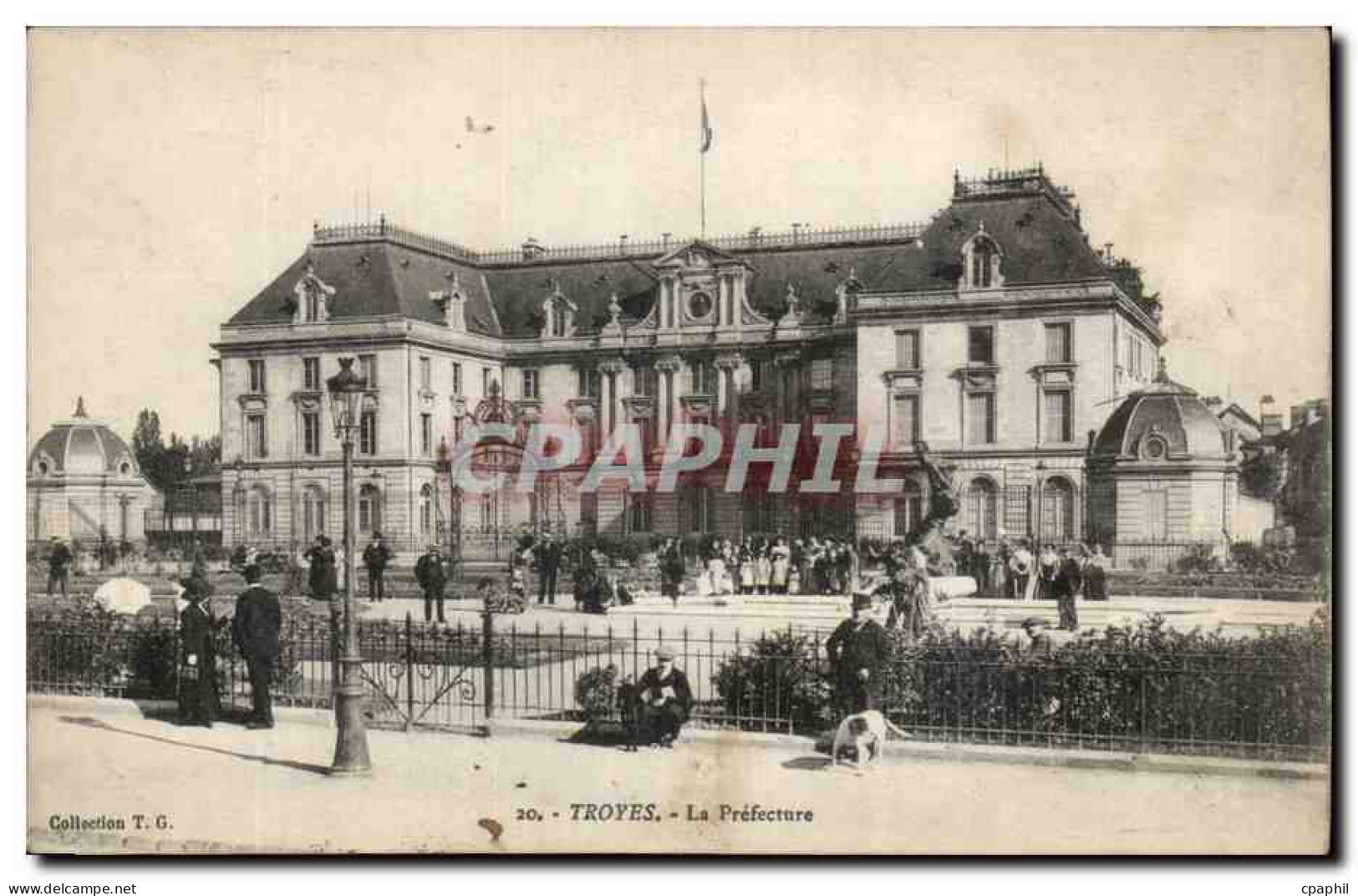 Troyes CPA La Prefecture