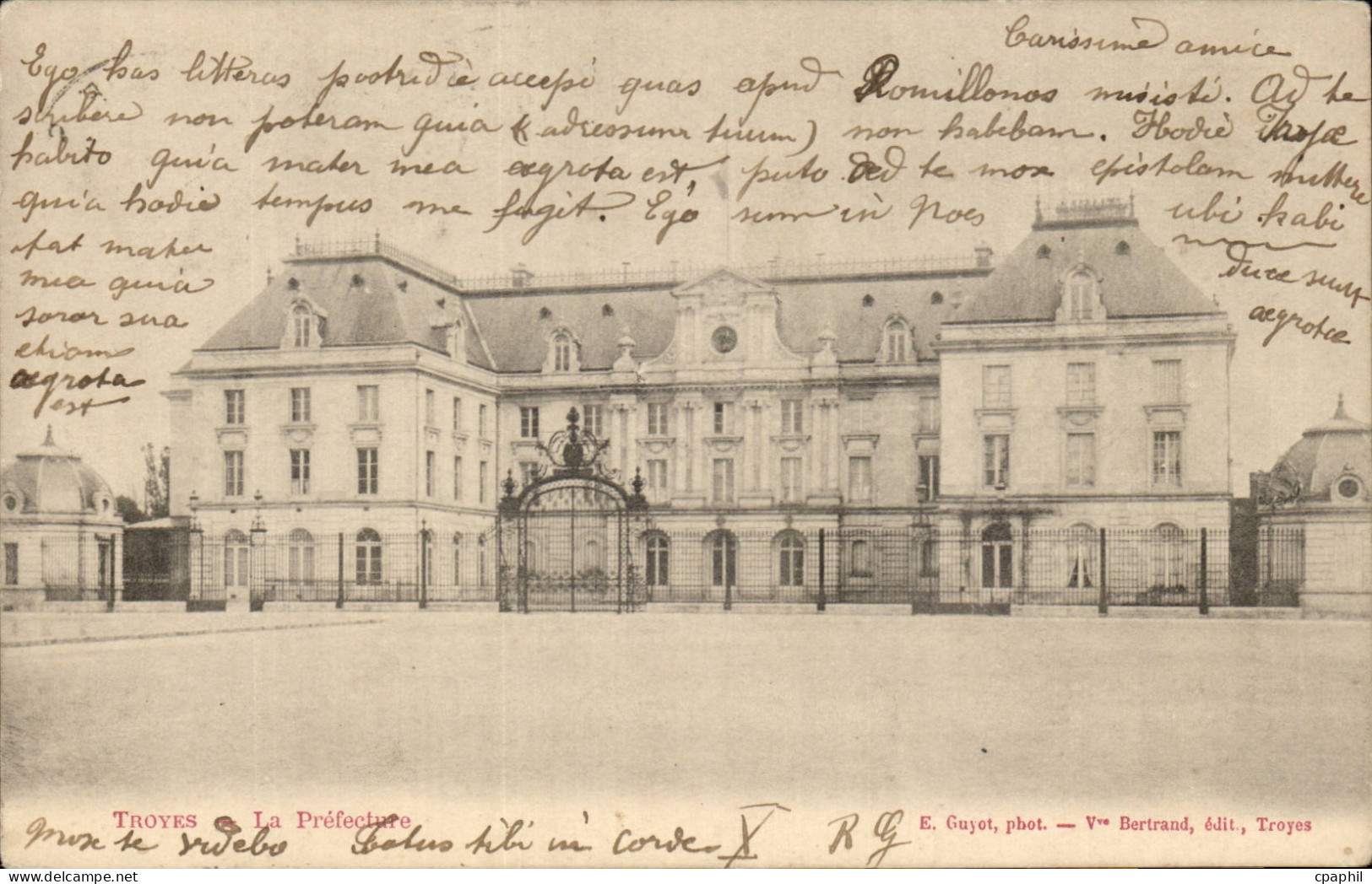 Troyes CPA La Prefecture