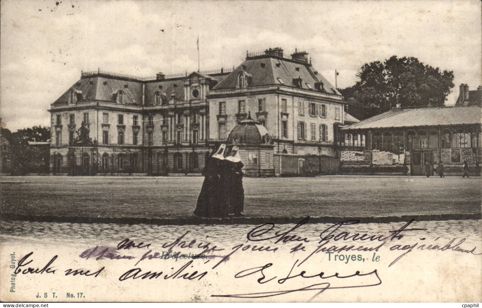 Troyes CPA La Prefecture