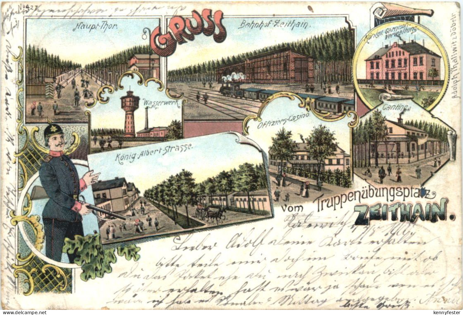 Truppen-Übungsplatz Zeithain - Litho