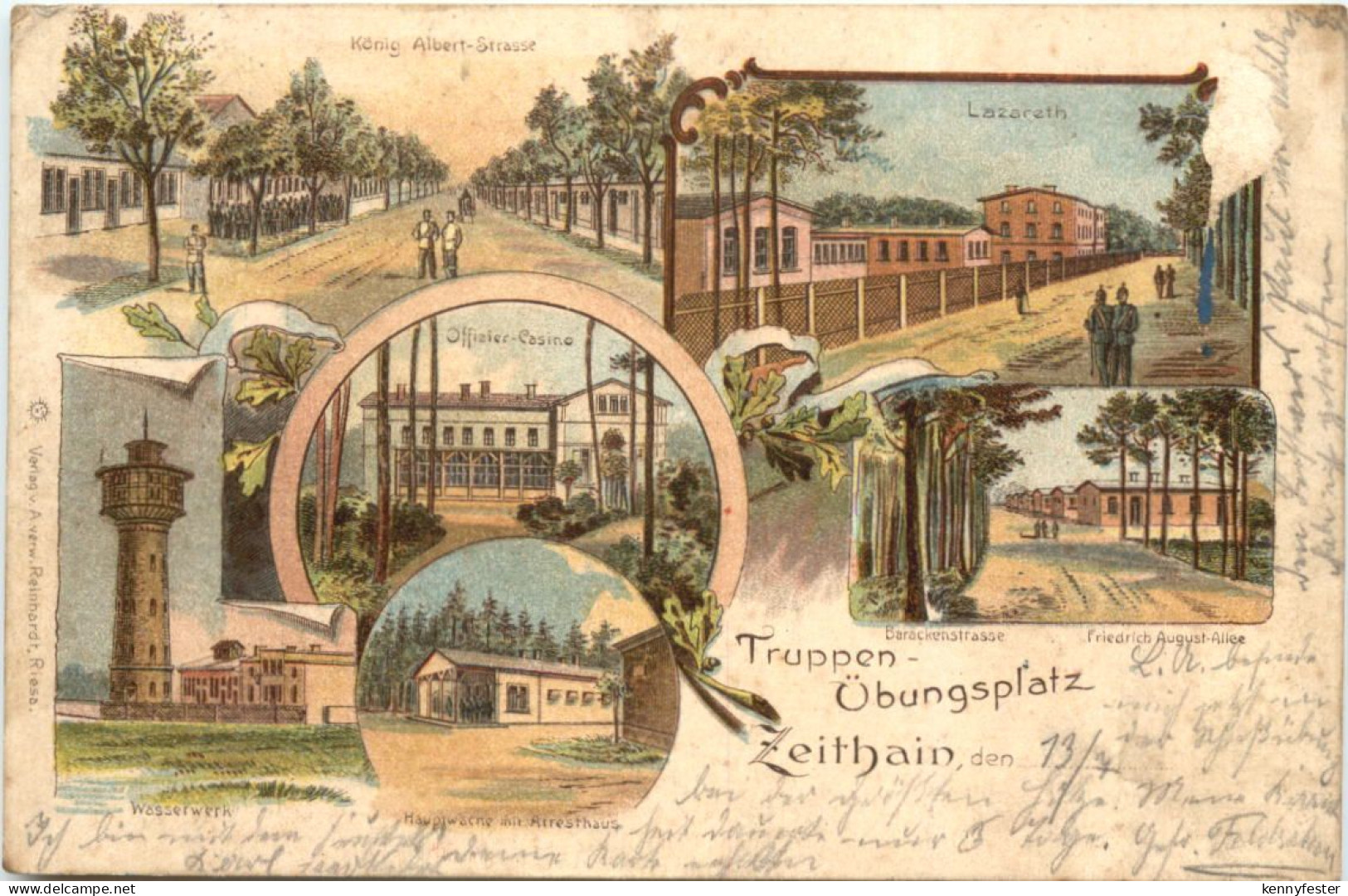 Truppen-Übungsplatz Zeithain - Litho