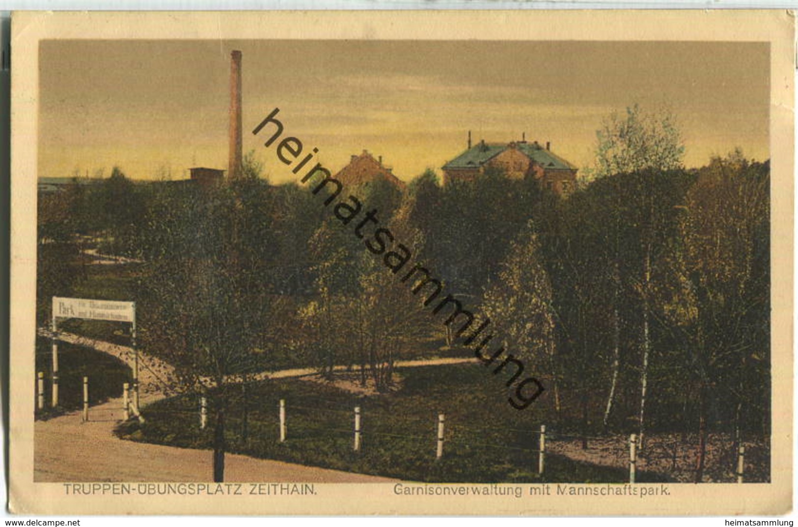 Truppen-Übungsplatz Zeithain - Mannschaftspark