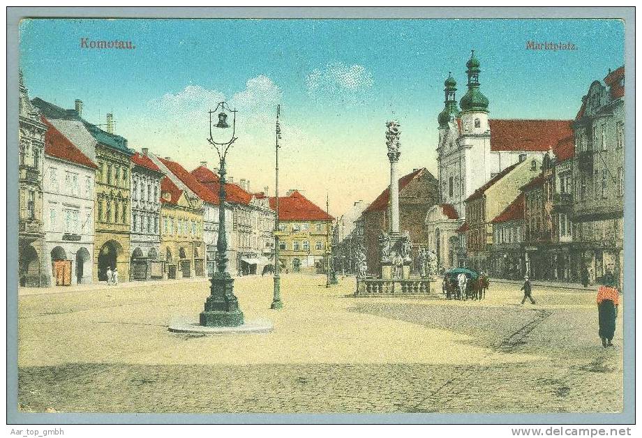 Tschechien KOMOTAU Chomutov 1916-06-26 Foto Brück&Sohn #14703