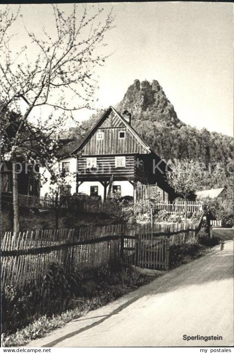 Tschechische Republik Der Sperlingstein