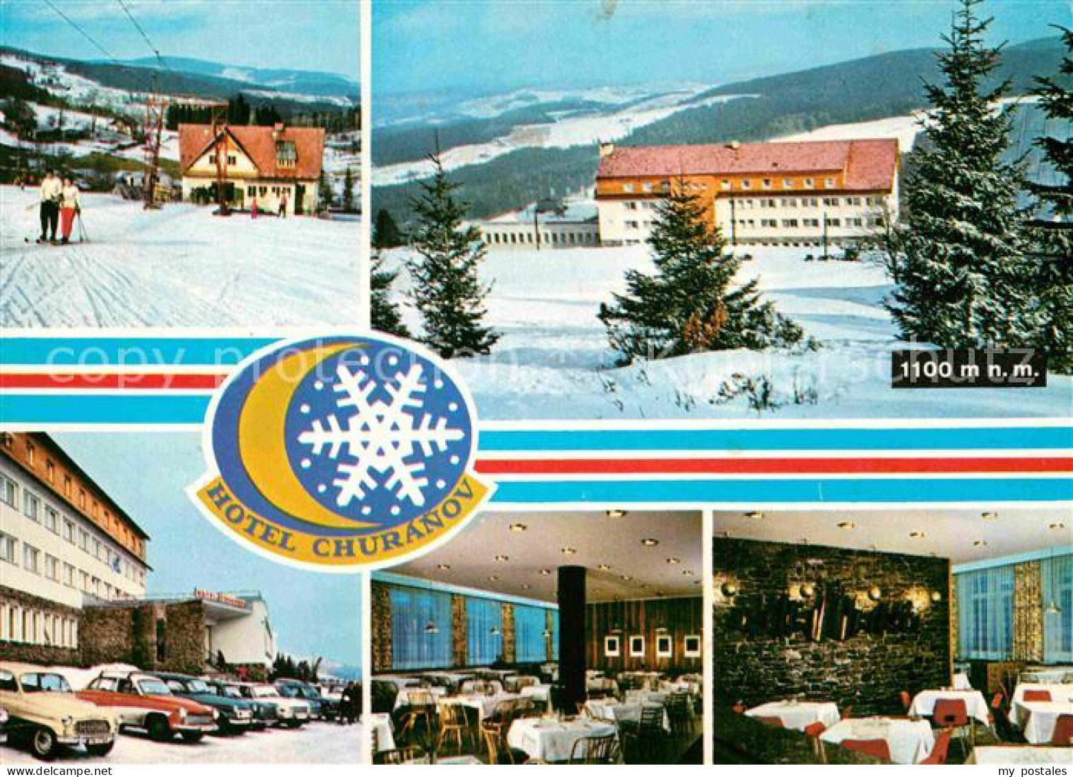 Tschechische Republik Sumava Skigebiet