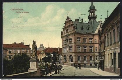 AK Chrudim, Partie u Musea