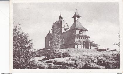 Böhmen und Mähren 1944 – Kapelle am Radhošt – Kaple na Radhošti – gelaufen