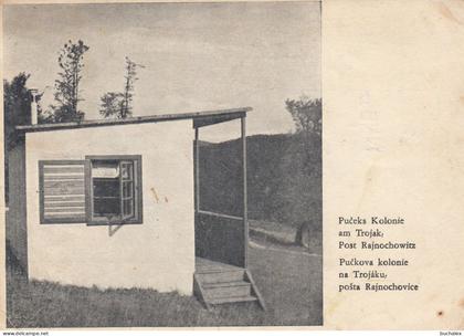 Böhmen und Mähren – Pučeks Kolonie am Trojak bei Rajnochowitz – gelaufen
