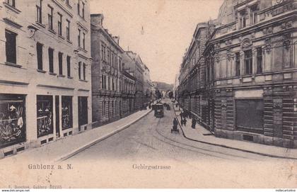 CZECH REPUBLIC - Gablonz - Gebirgsstrasse 1909