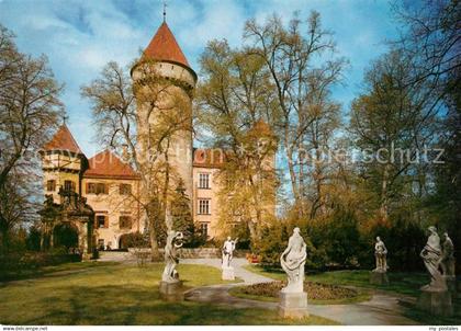 Konopiste Tschechien Zamek Schloss Park Skulpturen Statuen