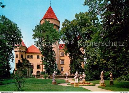 Konopiste Tschechien Zamek Schloss Park Statuen