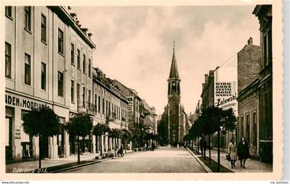 Oderberg Bohumin CZ Stadtzentrum Blick zur Kirche