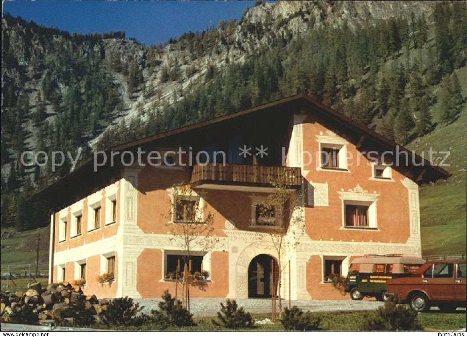 Tschierv Ferienlagerhaus Cha Pra Muglin