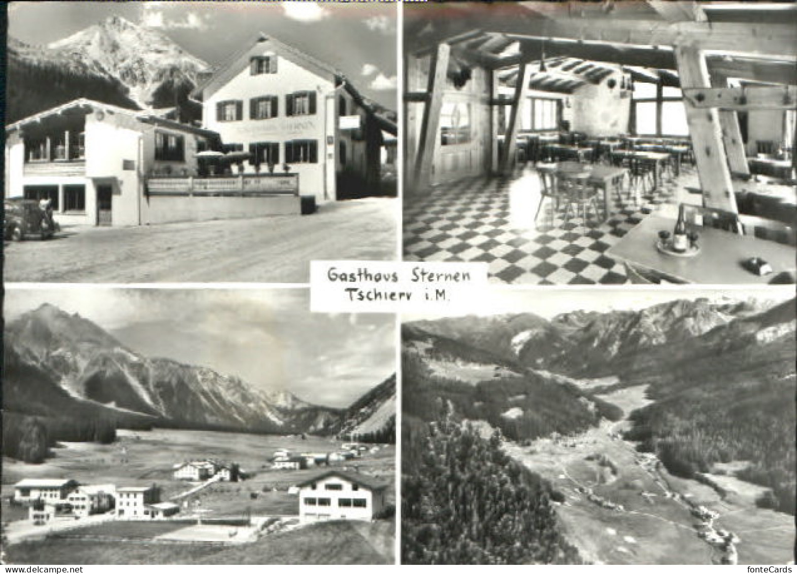 Tschierv i. M.  Hotel  x 1964