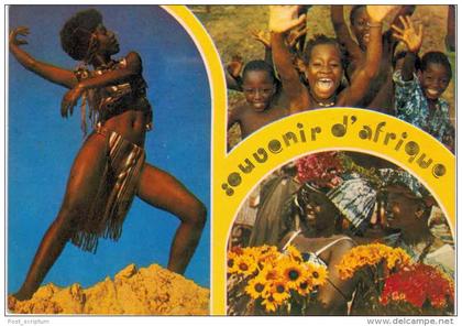 Afrique - danseuse - enfants - danse