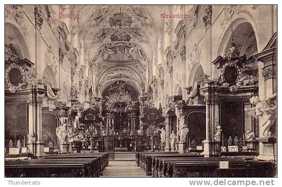 TSJECHIA TSJECHIE TSECHIEN OSSEGG KLOSTERKIRCHE TSECH