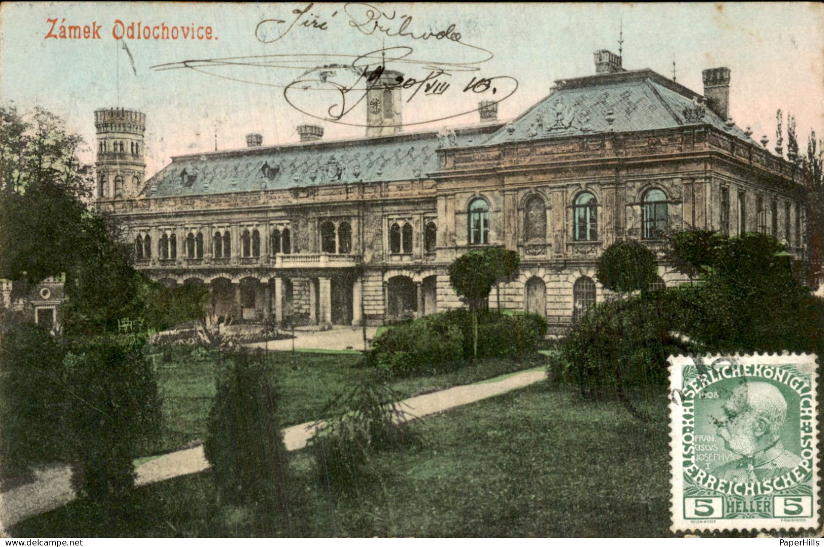 Tsjechië Czech Republic - Zamek Odlochovice