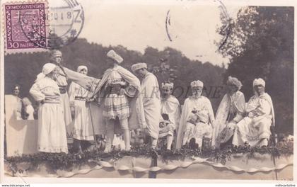 CZECH REPUBLIC - Chocen, Costumes, Photo Postcard 1930