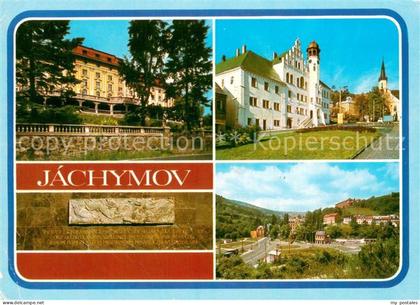 Jachymov Sankt Joachimsthal Teilansichten