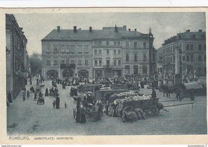 Rumburg - Marktplatz - Westseite