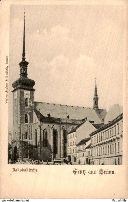 Tsjechië Czech Republic - Brünn - Jakobskirche