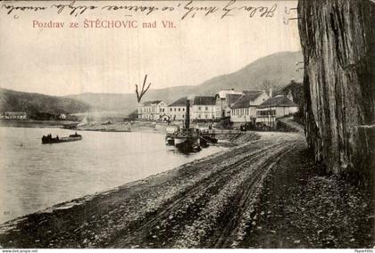 Tsjechië Czech Republic - Štěchovice - Pozdrav ze ŠTĚCHOVIC nad Vlt.