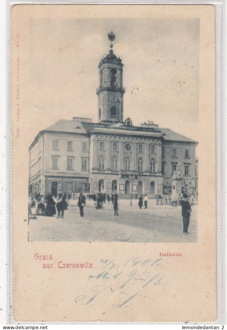 Tsjernivtsi - Czernowitz. Rathaus. *