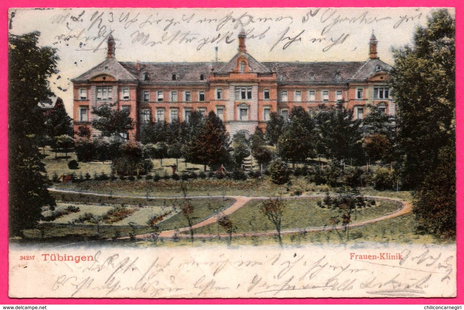 Tübingen - Tuebingen - Frauen Klinik - 1907 - ORIGINAL FRIGENTUM