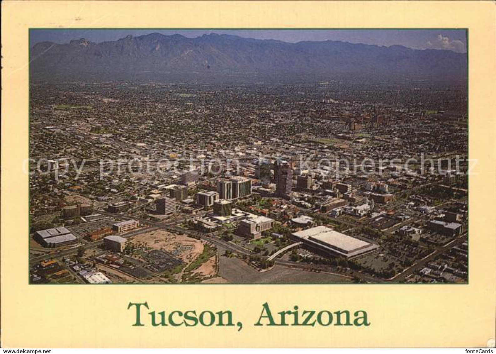 Tucson Fliegeraufnahme