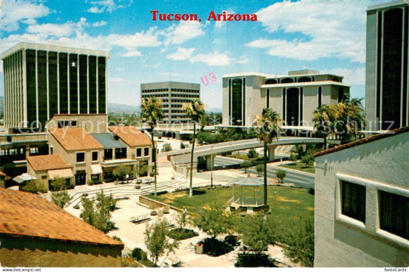 Tucson Looking west over new La Placita Village