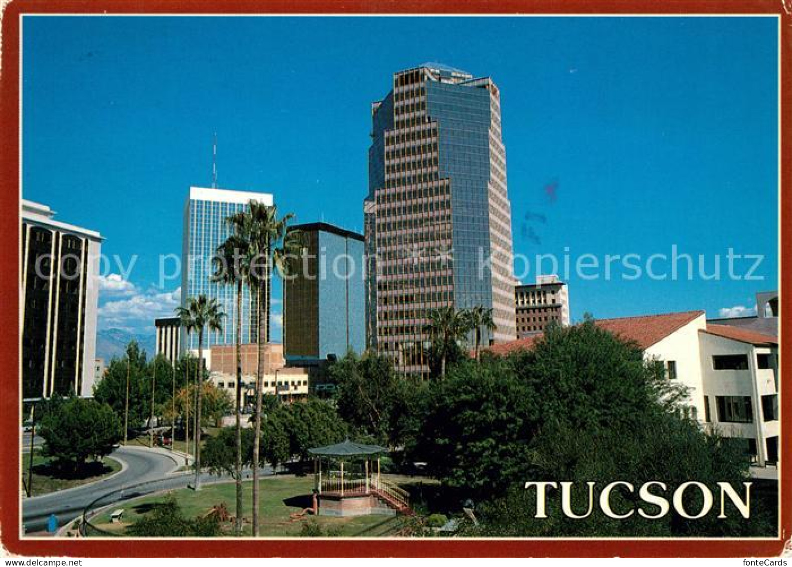 Tucson Skyline Skyscrapers Downtown
