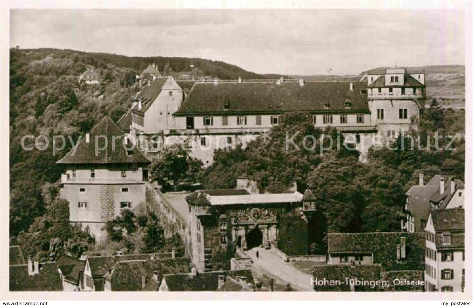 TueBINGEN BW Hohen Tuebingen Panorama