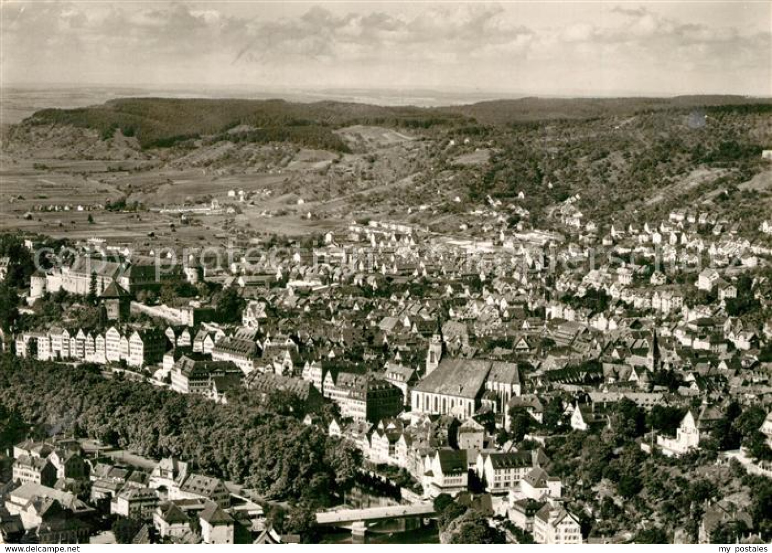 Tuebingen Fliegeraufnahme