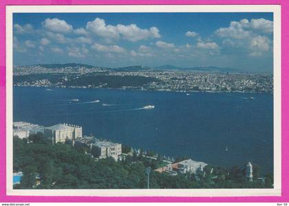 263300 / Istanbul - Dolmabahçe Palace - panorama  ship , Turkey Turkije Turquie Turkei
