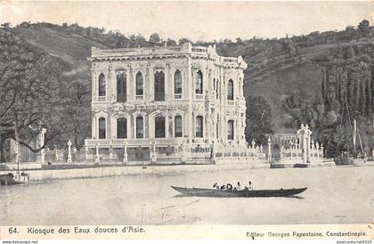 B8733 Turkey Constantinopole Kiosque des Eaux Douces D Asie 1904