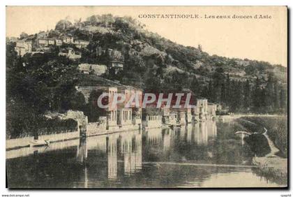 CPA Constantinople Les Eaux Douces d Asie